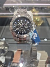 Festina F20445/6 Herren-Uhr Multifunktion Quarz mit Edelstahl-Armband