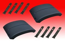 2x Kotflügel + Spanngummis passend für MAN TGA TGM TGX TGS  Hinterachse 