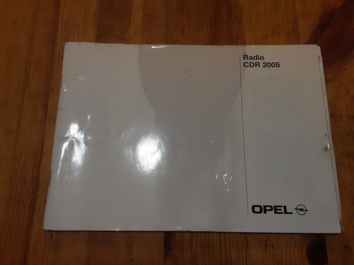 Opel radio cdr 2005 - radio,