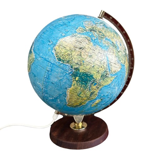 Lampe beleuchteter globus - lampe,,