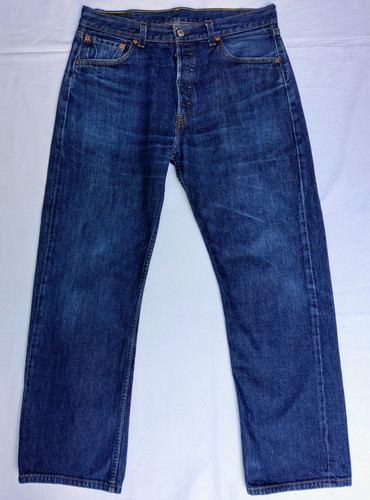 Levi 501 herren jeans blau - levi's,