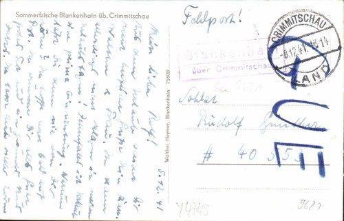 Postkarte landpost - (y4745),
