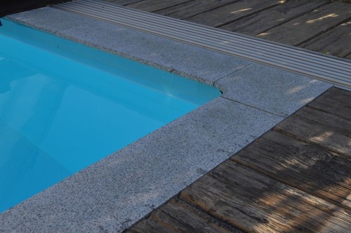 Pool beckenrandsteine granit - pool,