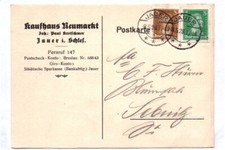 Postkarte Kaufhaus Neumarkt