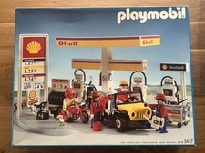Playmobil 3437 Tankstelle Shell OVP Verpackung Komplett Vollständig Top Zustand