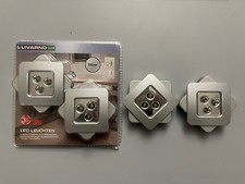 LIVARNO LUX LED-Leuchten – 2x neu + 2x gebraucht Nachtlicht  Schranklicht
