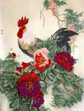 Perlenstickbild  Stickbild