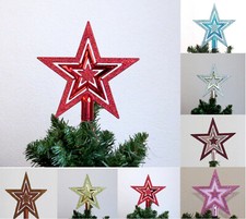 Weihnachtsbaumspitze Stern Baumspitze Weihnachtsbaum Spitze Christbaum Schmuck