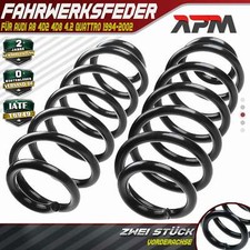 2x Federn Fahrwerksfeder Vorderachse für Audi A8 4D2 4D8 4.2 quattro 1994-2002