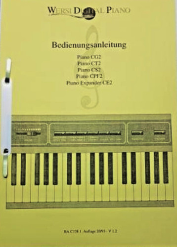 Wersi bedienungsanleitung - wersi,