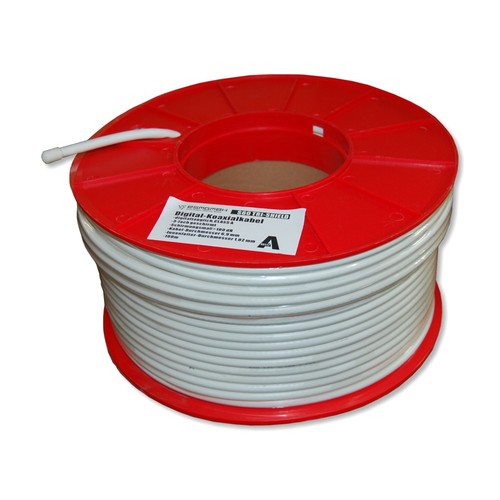 Koaxialkabel 7mm s60 100m - s60,