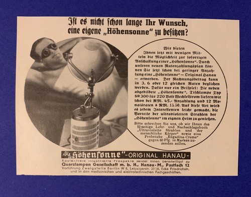 Höhensonne hanau - höhensonne,,