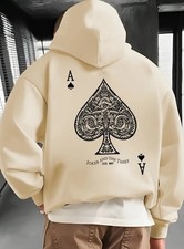 Pik As Joker and the Thief Herren Hoodie Kapuzenpullover Streetwear Fashion Mode