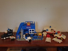 DUPLO Polizeistation+Rettungsdienst - Vintage - sehr gut erhalten