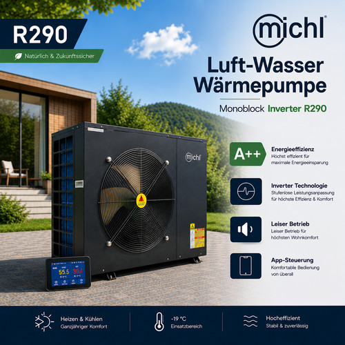 Michl luft wasser wärmepumpe - michl, luft-wasser