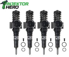4x 03G130073G 0414720404 BOSCH PUMPE DUSE EINHEIT PDE VW AUDI SEAT 2.0 TDI