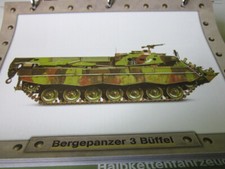 Militär Kettenfahrzeuge Typenblatt Bergepanzer Büffel Deutschland 1992