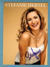 Stefanie Hertel Autogrammkarte