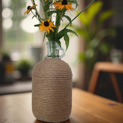 Dekovase jute xxl - xxl, vase,