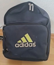 Vintage Adidas Rucksack, dunkelblau, 39 x 35 x 15 cm