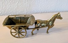 Vintage Pferdekutsche Messing