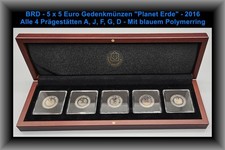 C007 - 5 x 5 Euro PLANET ERDE