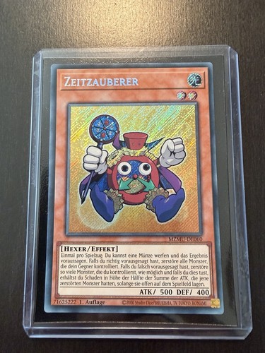 Zeitzauberer secret - yu-gi-oh!,