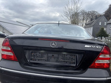 ROSTFREI Mercedes W203 Limousine Heckklappe Schwarz Kofferraumdeckel