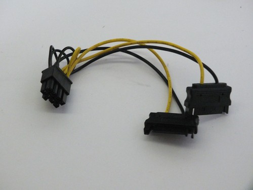 Dual 6in sata male power - dual, 8