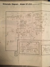 Technics Schaltbild,ST-Z22
