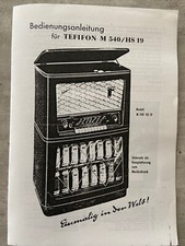 TEFI: Bedienungsanleitung für