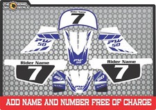 Pw50 aufkleber grafik yamaha - pw50,