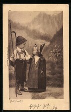 Ansichtskarte Kleiner Junge in