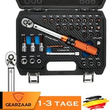 Drehmomentschlüssel 1/4" 2-20Nm Fahrrad Drehmoment Ratsche Knarre Schlüssel