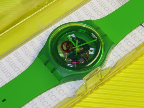 Swatch new gent green - new,