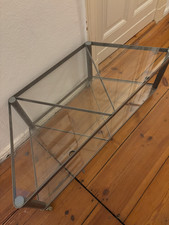 Ikea TV Bank, Glasböden, Rahmen Metall, nur Selbstabholer Berlin!