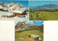 3 AK Rudihütte Rotwandwiesen Sesto Sexten Drei Zinnen Italien 800