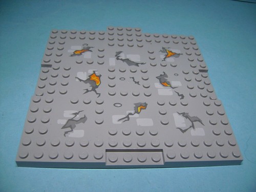 Lego bauplatte mit