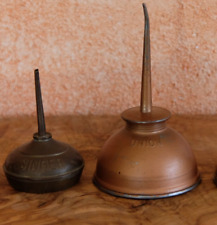 Ölfläschchen Nähmaschine Ölkännchen Union Pfaff Singer Messing antik alt Vintage