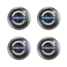 Volvo Silikon Emblem 4stk 60mm