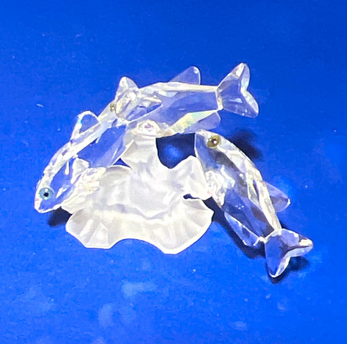 Glasfigur fisch transparent - glasfigur,