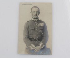 Foto AK Sanke Nr. 662 Leutnant Windisch in Uniform Ordensspange Pour le Merite