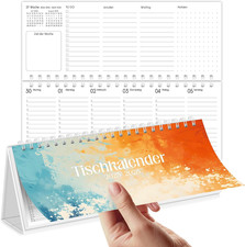 Tischkalender 2026 quer - tischkalender,