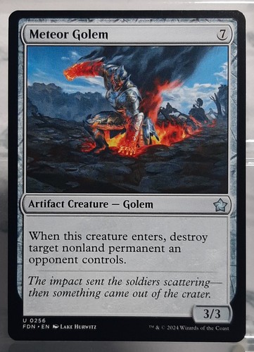 Magic meteor golem - magic-,