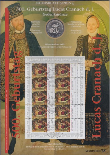 Bundesrepublik numisblatt - bundesrepublik,