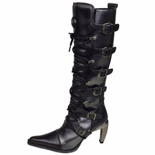 New Rock Damen Stiefel Tall