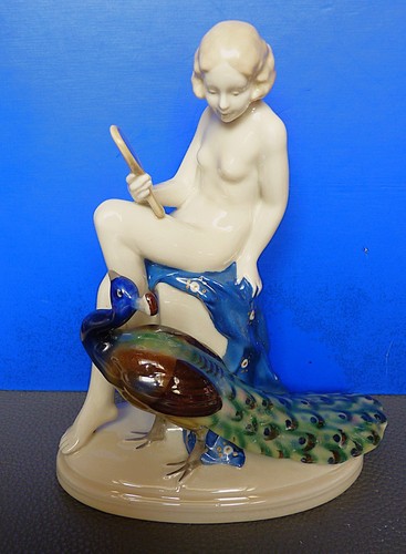 Porzellan figur akt mit - porzellan,