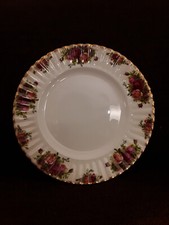 Servierplatte Porzellan Blumen