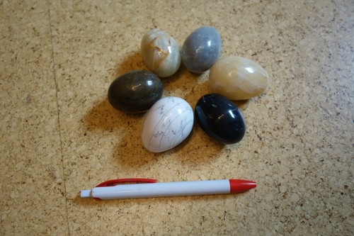 Steineier mineralien ostern - steineier,
