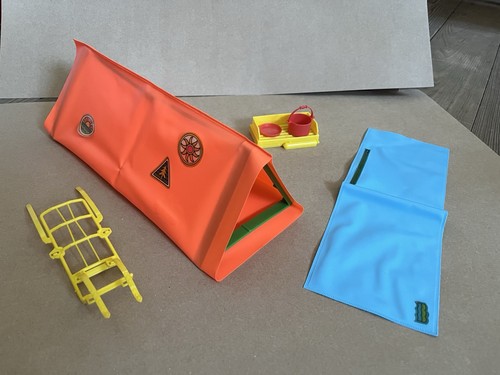 Barbie camping set vintage - barbie,